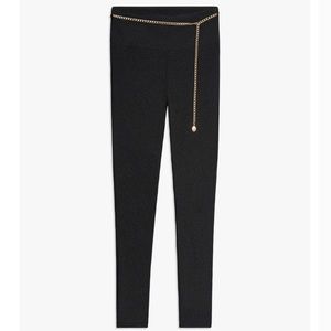 Black weworewhat chain leggings size Large